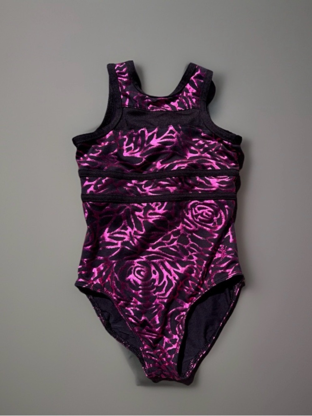 Future Star by Capezio Leotard Size xxs pink and black dance gymnastics